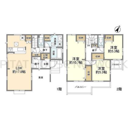  間取り図写真