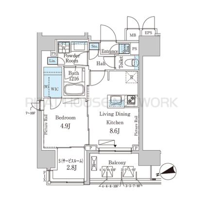  間取り図写真