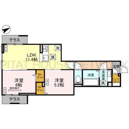  間取り図写真