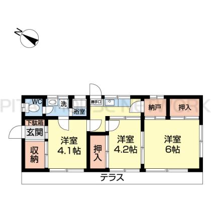  間取り図写真