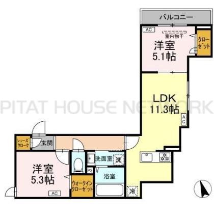  間取り図写真