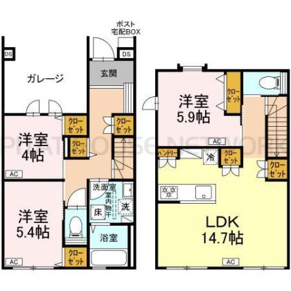  間取り図写真