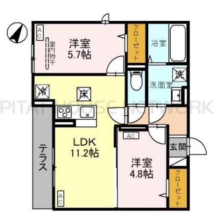  間取り図写真
