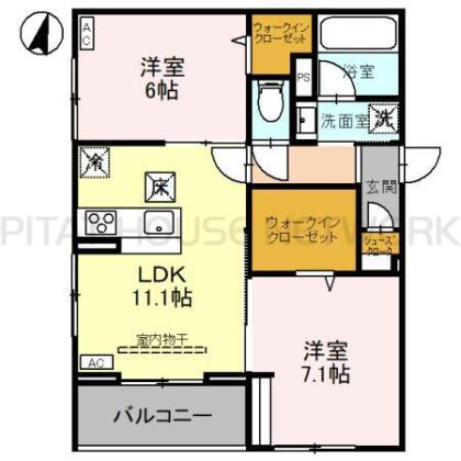  間取り図写真