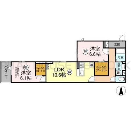  間取り図写真