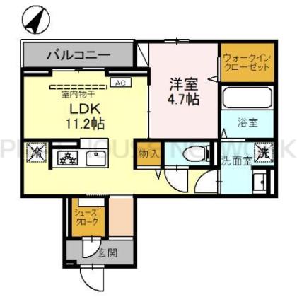  間取り図写真