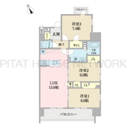  間取り図写真