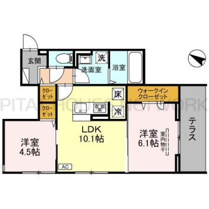  間取り図写真