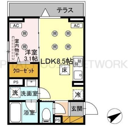  間取り図写真