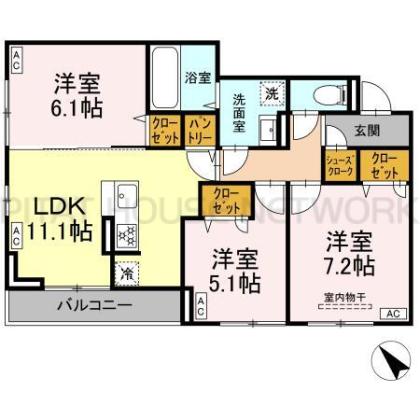  間取り図写真