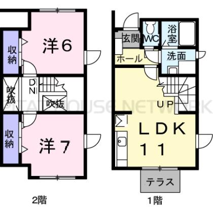  間取り図写真