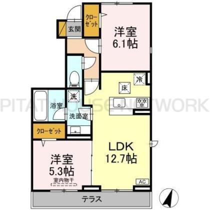  間取り図写真