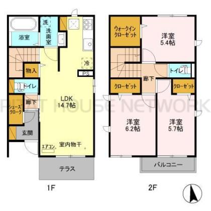  間取り図写真