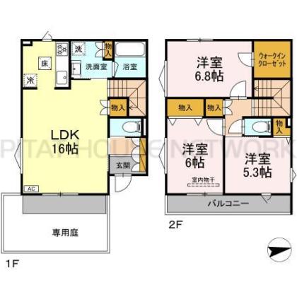  間取り図写真
