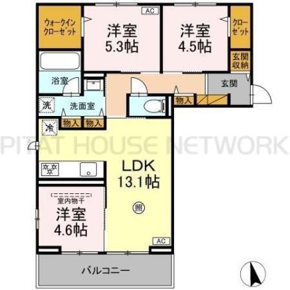 間取り図写真