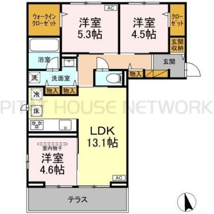  間取り図写真