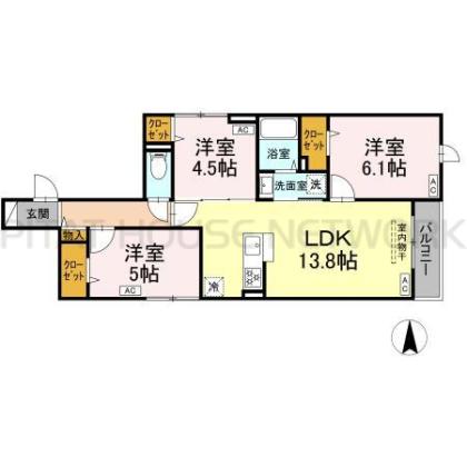  間取り図写真