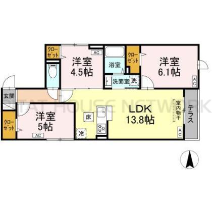  間取り図写真