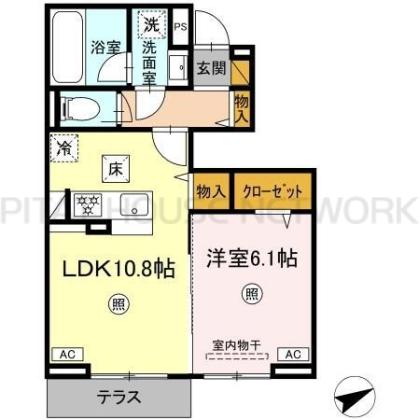 間取り図写真