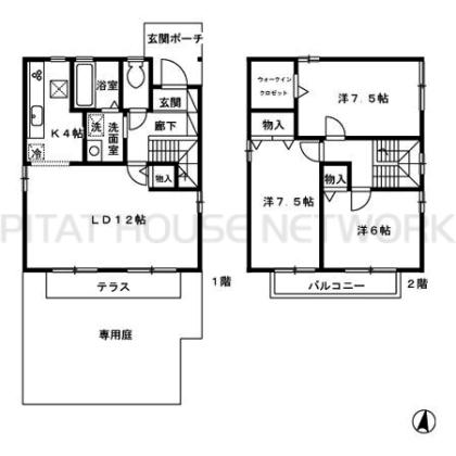  間取り図写真
