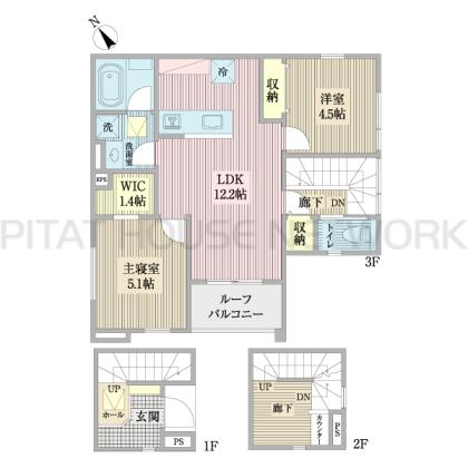  間取り図写真