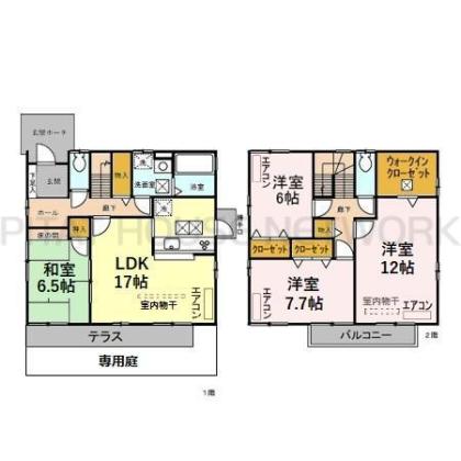  間取り図写真