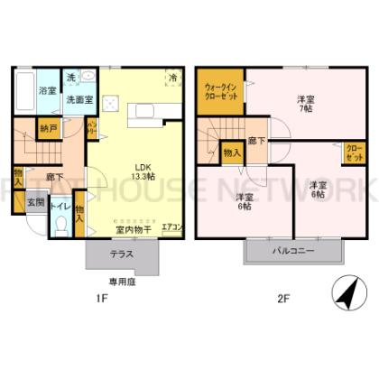  間取り図写真