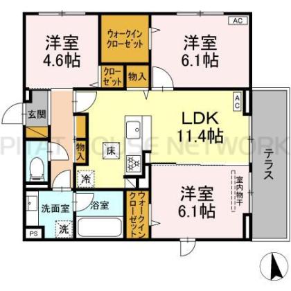  間取り図写真