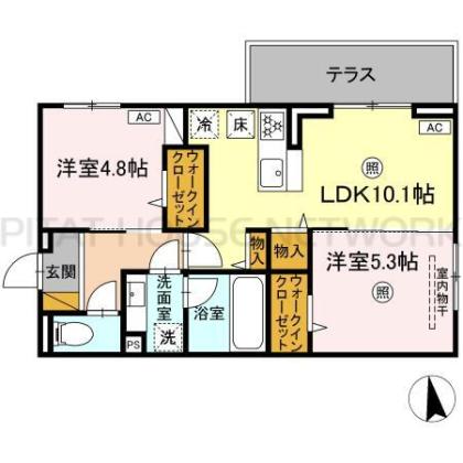  間取り図写真