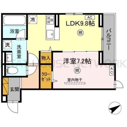  間取り図写真