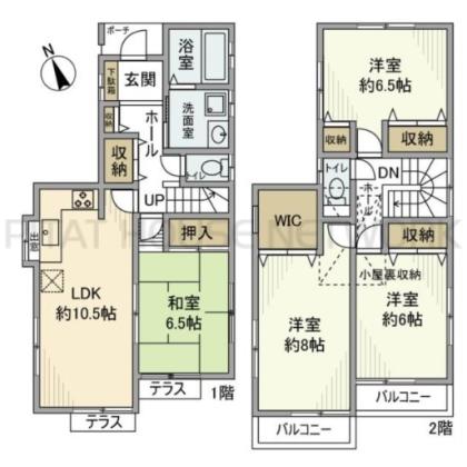  間取り図写真