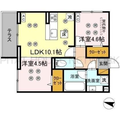  間取り図写真