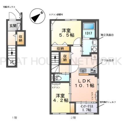  間取り図写真