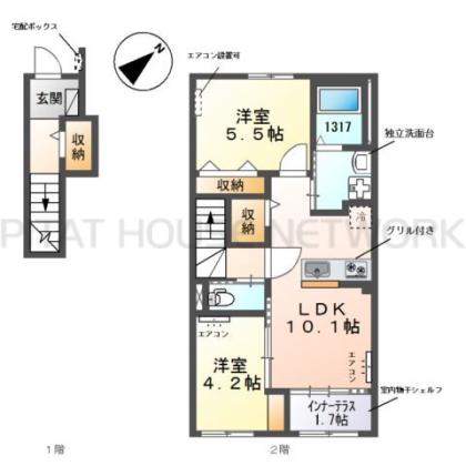  間取り図写真