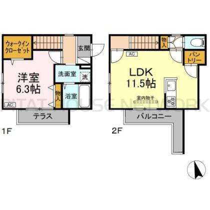  間取り図写真