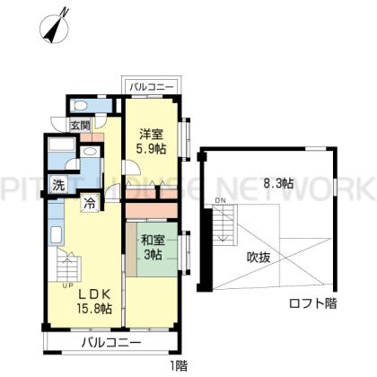  間取り図写真