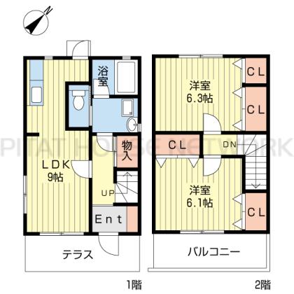  間取り図写真