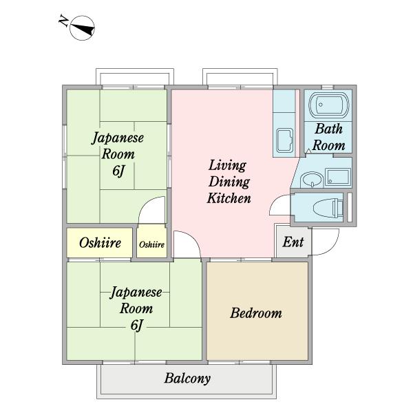 トップマウント（0201） 間取り図画像