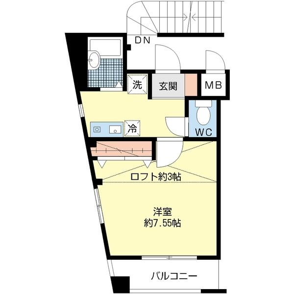 パレス平井（0201） 間取り図画像