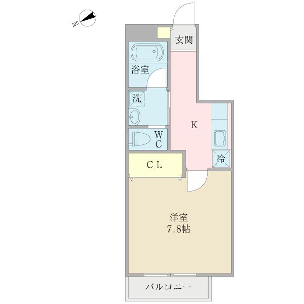 Ｖｅａｒｅ（0202） 間取り図画像