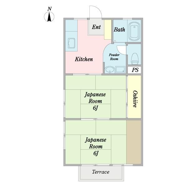 しんまちハイツＶ（0104） 間取り図画像