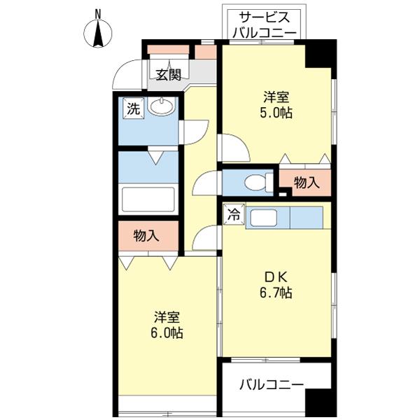 ウェルテクス（0401） 間取り図画像