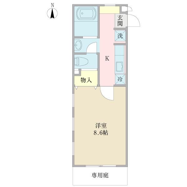 窓が多い角部屋！