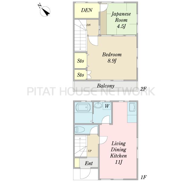 東側に窓はありません