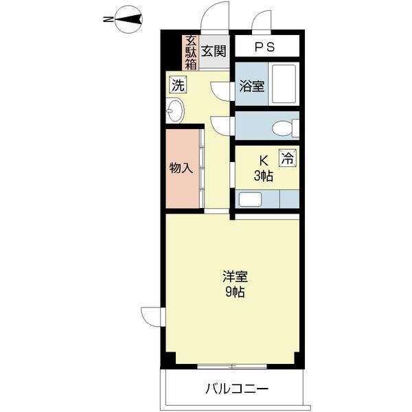 パレスヨシノ（0201） 間取り図画像