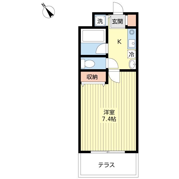 グリーングラス上池袋（0102） 間取り図画像