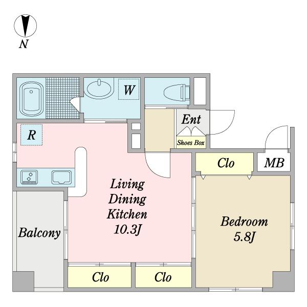 Ｙ　ｅｓｐａｃｅ（0308） 間取り図画像