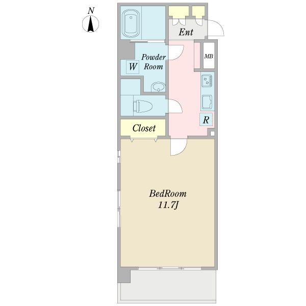 Ｙ　ｅｓｐａｃｅ（0206） 間取り図画像