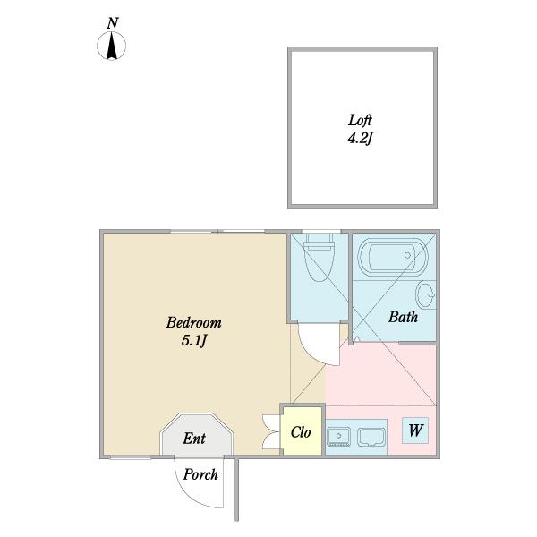 アクタス新小岩（0103） 間取り図画像