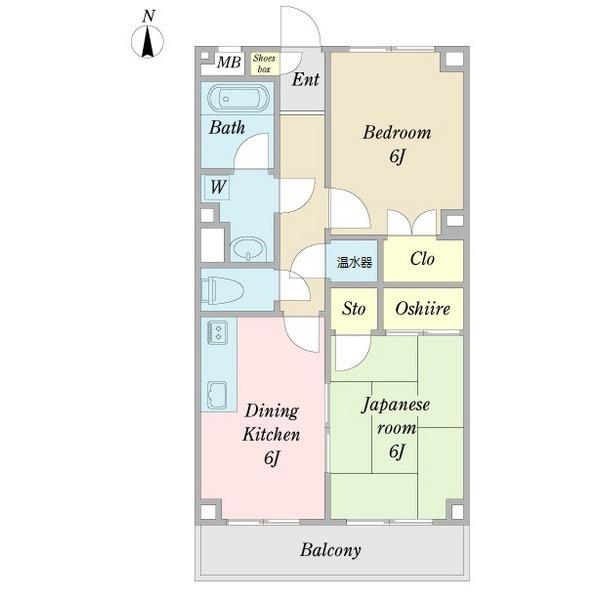 クレール中野（江原町）（0103） 間取り図画像